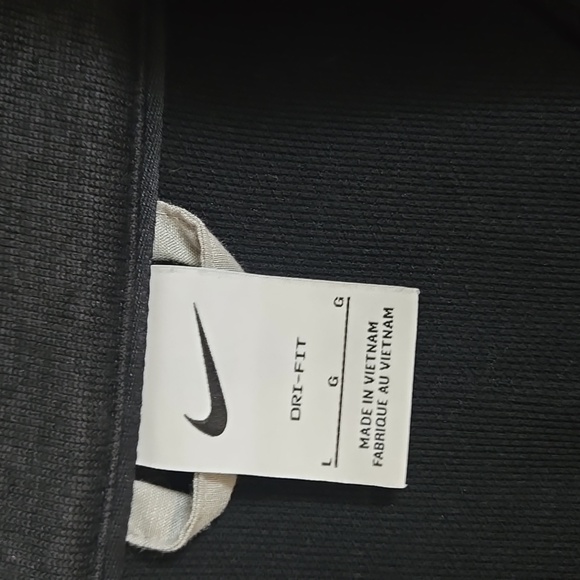 Nike Black Quarter Zip Sweater Mens Large Athletic Streetwear Classic Athleisure - Picture 4 of 8